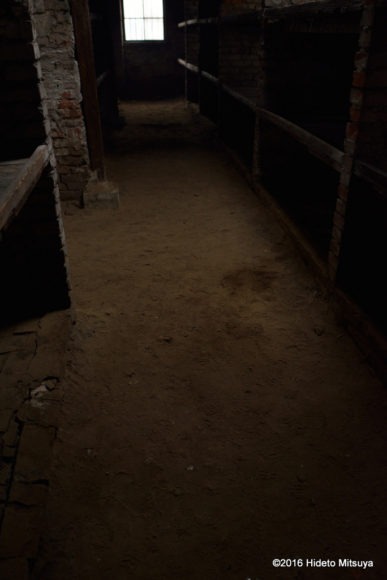 ビルケナウ第二強制収容所「死のバラック」内部の様子